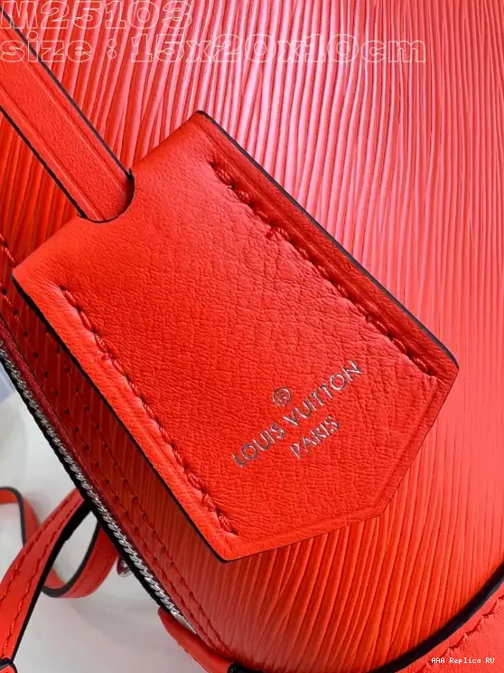 Aaa replica ru VUITTON backpack-15*20*10cm ALMA NANO LOUIS 0704